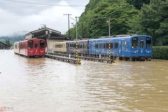 豪雨被害のくま川鉄道を応援 沿線の「幸福駅行き」きっぷ 乗車券印刷会社が代行販売