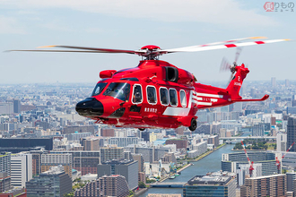 日本初登場のイタリア製大型ヘリコプター 東京消防庁の4代目「ひばり」として運用開始