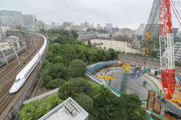 「まるでスペースコロニー建設現場 いま大深度地下で進むリニア中央新幹線工事の姿」の画像