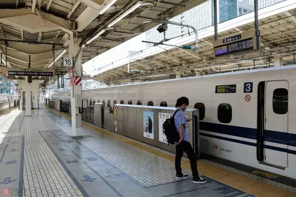 「ズラリ「のぞみ」コロナで延期「のぞみ12本ダイヤ」逆にコロナ対策で今日初実施のワケ」の画像