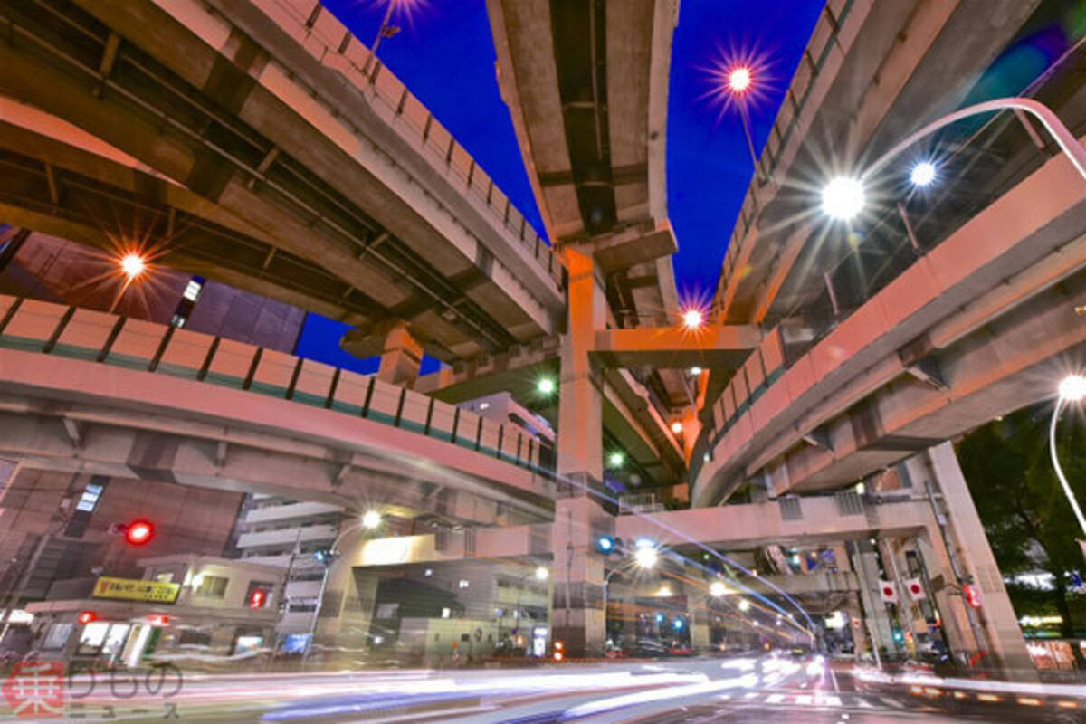 東京圏 ハイパー立体構造交差点 狭い土地によくぞ造った 地下 上空8層構造も 年8月22日 エキサイトニュース