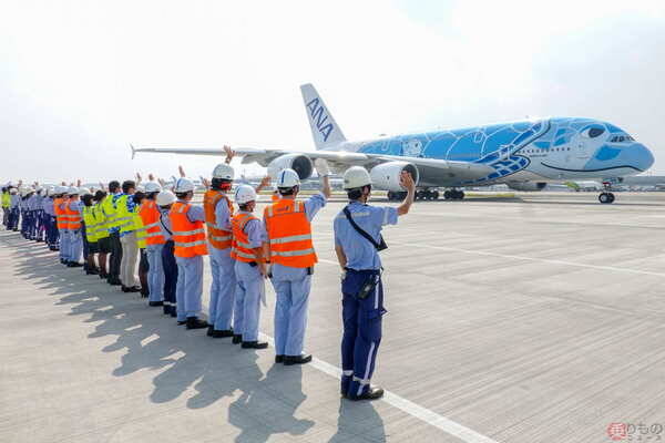 Ana巨大機a380 5か月ぶり客乗せ空へ 成田発成田行きの異色フライト 一日復活の経緯 年8月22日 エキサイトニュース