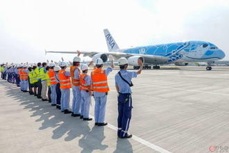 ANA巨大機A380 5か月ぶり客乗せ空へ！ 成田発成田行きの異色フライト 一日復活の経緯