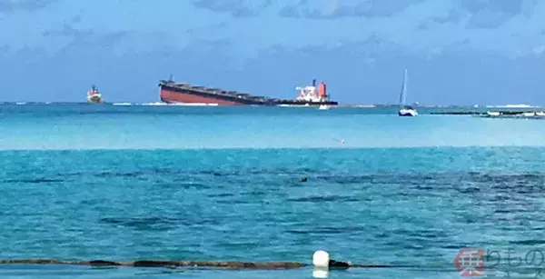 モーリシャスの自然環境回復へ 貨物船の油流出事故に追加支援10億円 商船三井