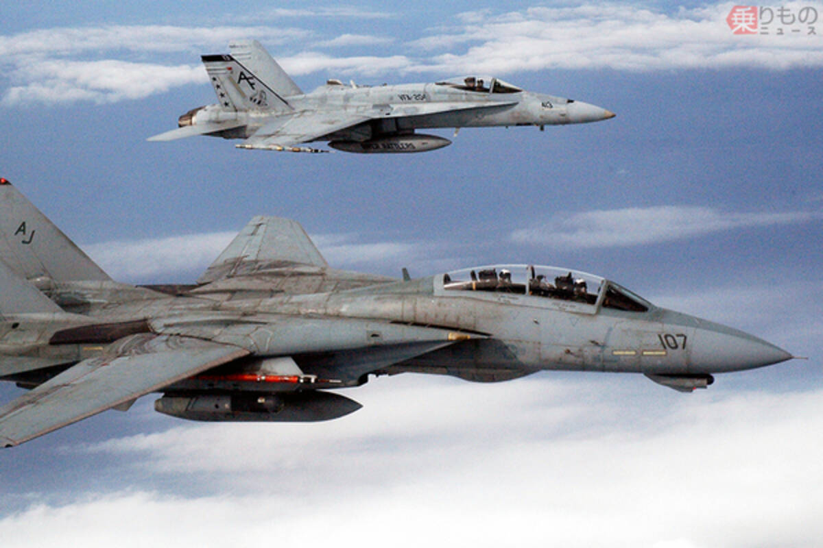 トップガン 主人公の相棒f 14とf A 18どう違う 時代変われば任務も変化 映画に表れる 22年6月28日 エキサイトニュース