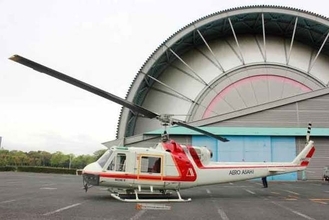 所沢航空発祥記念館 新たに「富士ベル式204B-2型」展示開始 初日はエンジン始動も