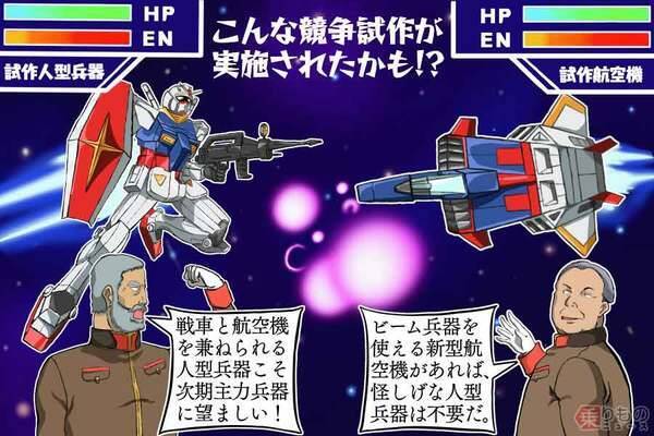 ガンダムの対抗馬はコア・ブースター？ 技術伸ばした“試作競争” 連邦 ジオン そして旧日本軍