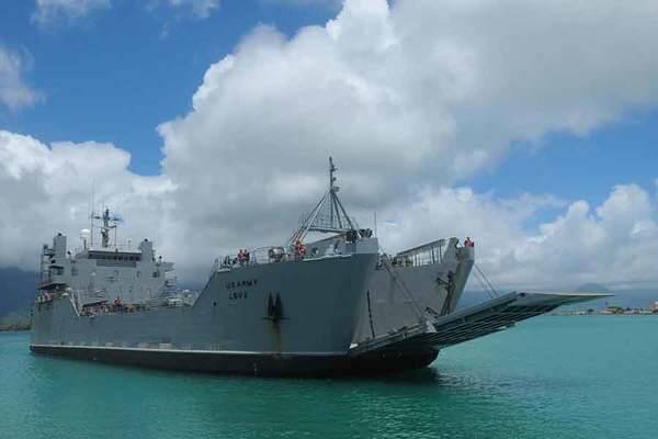 「陸上自衛隊の輸送船」どんなの？ モチーフはアメリカ陸軍の揚陸艦 横浜港で並ぶ可能性も