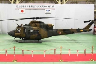 回転翼4枚 エンジン2基が特徴 スバル新型ヘリ「UH-2」量産初号機を陸上自衛隊に納入