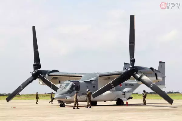 「陸自「オスプレイ」移駐先＆米海軍空母機の訓練先 整備加速へ 防衛省が補正予算案を公開」の画像