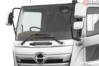 中型トラック「日野レンジャー」一部改良！ 標識連動の車速制御や新デザインミラーを採用
