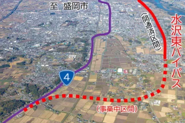 奥州をゆく国道4号「9.6kmのバイパス」全線開通へ整備加速！ 周辺事業とも“連携プレー” 「約146億円の効果アリ」って本当？