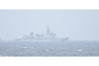 中国軍艦、龍飛崎沖を北東進 その後は津軽海峡を通過 海上自衛隊が警戒監視