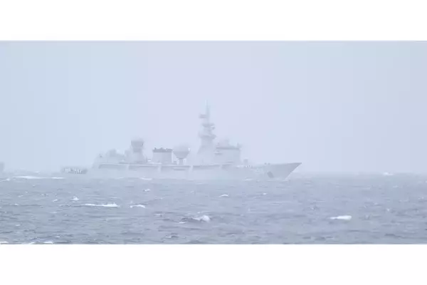 中国軍艦、龍飛崎沖を北東進 その後は津軽海峡を通過 海上自衛隊が警戒監視