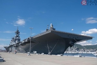 航行中の護衛艦「かが」の周辺に「巨大な海洋生物」が出現！ 艦艇勤務ならではの光景を海自公式が公開