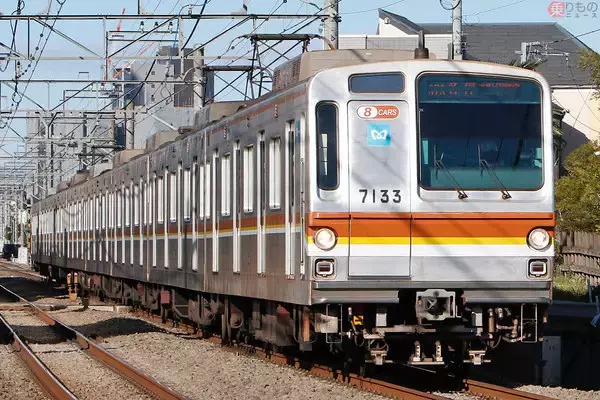 「見納め間近？ 東京メトロ初代有楽町線「7000系」 長くなったり短くなったり半世紀」の画像