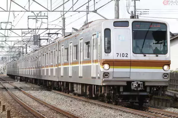 「見納め間近？ 東京メトロ初代有楽町線「7000系」 長くなったり短くなったり半世紀」の画像