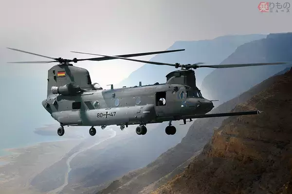 NATOの相互運用性向上へ ドイツ連邦軍 次世代大型ヘリにCH-47F「チヌーク」を採用