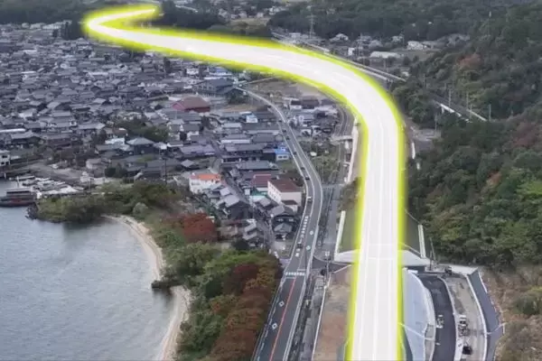 琵琶湖の西を行く「信号なしの無料バイパス」延伸で旧道が“ガラッガラ”に！ 「小松拡幅」整備効果が明らかに