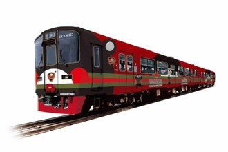 「くまモンアドベンチャー号」7月4日運行開始 初日はもう一つのくまモン列車と「2ショット」実現