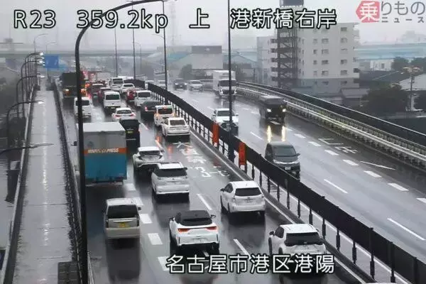 名古屋の大動脈“また”通行規制で大渋滞！ 橋桁など“多数の亀裂”新たに確認 「上下線通行止め」で迂回呼びかけ