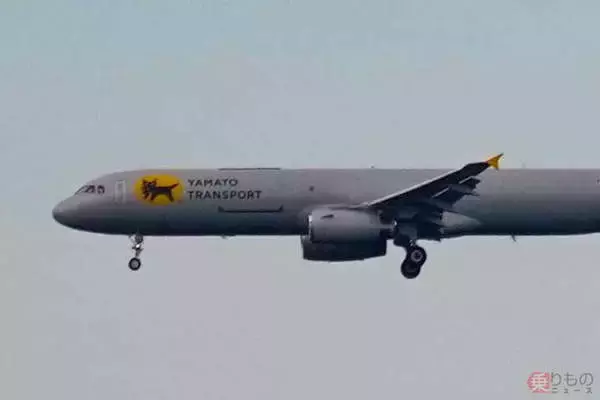 ついにキタ！ 「ヤマトの貨物機」日本初降臨 JALとタッグ 今後は成田以外でも目撃可能に？