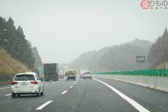 「新名神の6車線化」新たな区間で片側3車線運用が開始 「わざと狭めてたトンネル区間」が本領発揮へ！