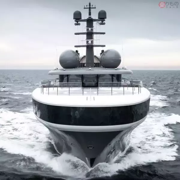海自の護衛艦よりデカい!! 前澤友作氏の巨大ヨット「ナウシカ」誕生 “船籍は日本じゃない⁉” ほどなく来日、でも課題が