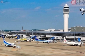 中部空港に「巨大な珍客」現る！ ”ギネス級のデカさ”を持つ姿に「いつ来たの!?」と一部で話題に 空港公式は「デカイあいつ」と紹介