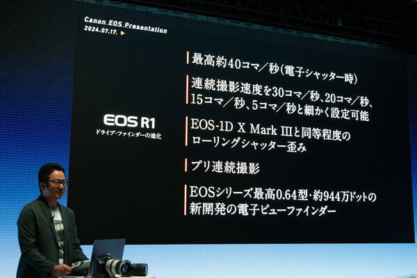 性能マシマシなキヤノン待望フラッグシップミラーレス「EOS R1」と先代を凌駕するプロ・ハイアマチュア向け「EOS R5 Mark II」を発表！