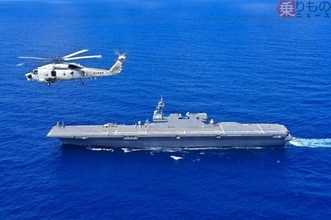 大迫力！「空母化進む護衛艦」が接岸する様子を海上自衛隊が公開 1か月の長旅を終え母港へ帰港