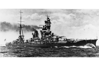 戦艦「日向」進水-1917.1.27 後に世界唯一の「航空戦艦」 でも載せたのは飛行機でなく貨物