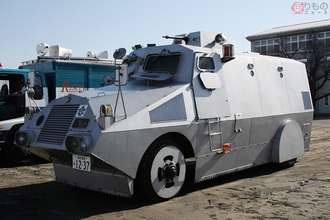 あさま山荘事件の“盾” 非ハリボテ装甲車の考え抜かれた形 警視庁「特型警備車」誕生秘話