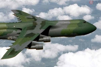 世界屈指の巨人機 C-5「ギャラクシー」初飛行-1968.6.30 マンガやアニメで圧倒的存在感