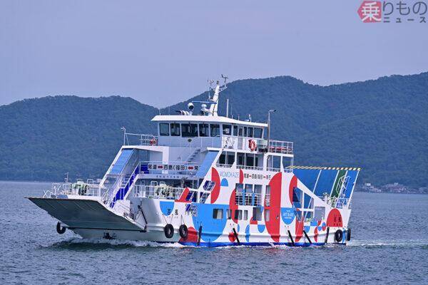 風景が特異すぎる!? 「造船所銀座」をゆくフェリー生活航路に乗った　多島美と「工場萌え」同時に堪能！