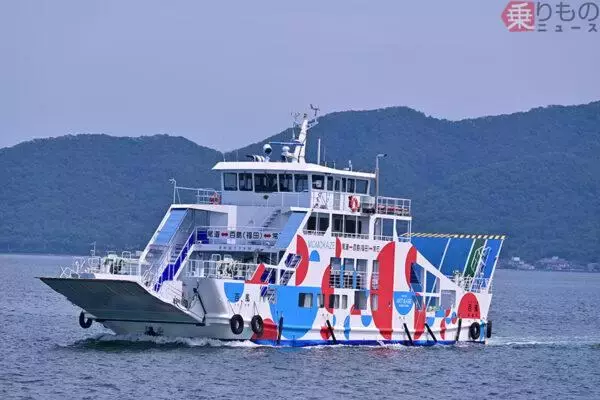 「風景が特異すぎる!? 「造船所銀座」をゆくフェリー生活航路に乗った　多島美と「工場萌え」同時に堪能！」の画像