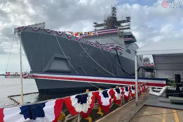 艦名は沖縄戦に由来 アメリカ最新揚陸艦「リチャード・M・マクールJr」命名式を実施