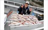 「【沖釣り釣果速報】マダイがズラ〜ッと整列！テンヤマダイ釣りで爆釣モード突入（愛知）」の画像3