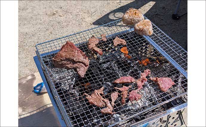デイキャンプ＆エリアトラウト釣行で娘と休日を満喫【岐阜】釣ったニジマスの塩焼きに舌鼓