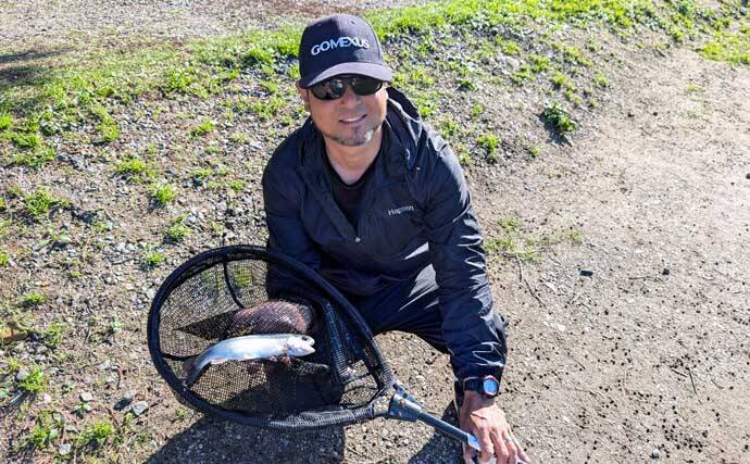 デイキャンプ＆エリアトラウト釣行で娘と休日を満喫【岐阜】釣ったニジマスの塩焼きに舌鼓