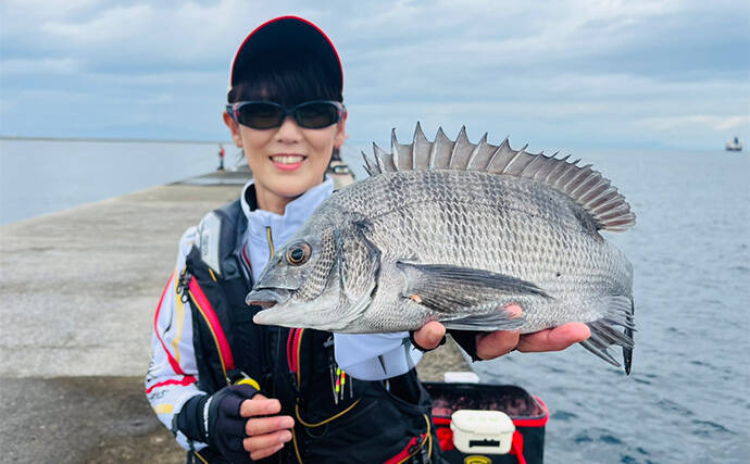 波止フカセ釣り講座に参加してみた【大分】チヌに良型クロにマダイと多彩釣果に笑顔
