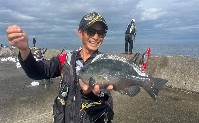 波止フカセ釣り講座に参加してみた【大分】チヌに良型クロにマダイと多彩釣果に笑顔