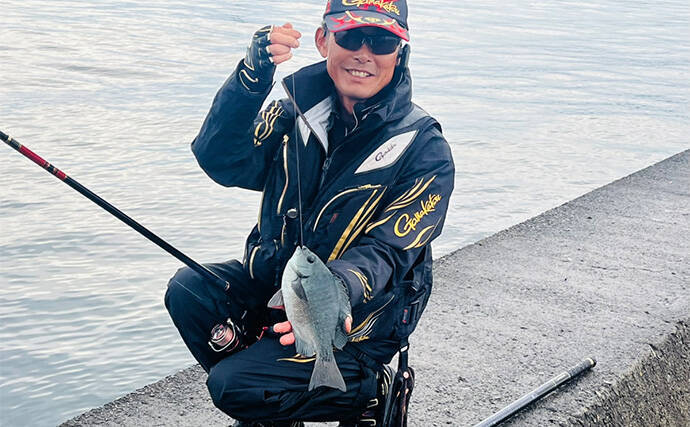 波止フカセ釣り講座に参加してみた【大分】チヌに良型クロにマダイと多彩釣果に笑顔