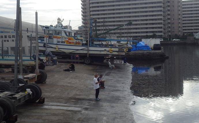 海老川河口のハゼ釣りでマハゼ16匹【千葉】釣れるポイントは限定的か？