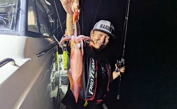 掛けたマイカが次々とマダイの餌食に！ 良型連発も横取りに苦戦したイカメタル釣行【福井】