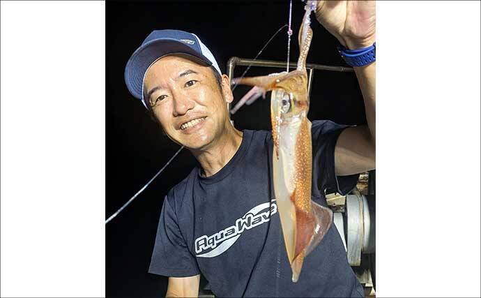 掛けたマイカが次々とマダイの餌食に！ 良型連発も横取りに苦戦したイカメタル釣行【福井】