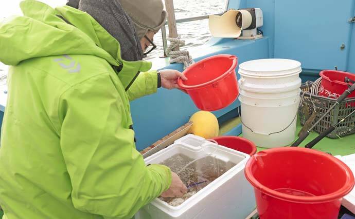 メ解禁日の東京湾エビメバル釣りに密着【金沢八景・一之瀬丸】本命に加えてカサゴやイシモチも好捕