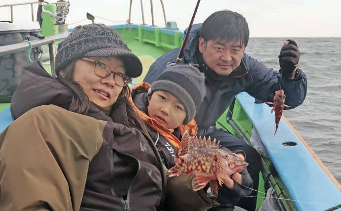 メ解禁日の東京湾エビメバル釣りに密着【金沢八景・一之瀬丸】本命に加えてカサゴやイシモチも好捕