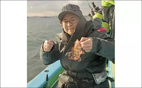 「メ解禁日の東京湾エビメバル釣りに密着【金沢八景・一之瀬丸】本命に加えてカサゴやイシモチも好捕」の画像
