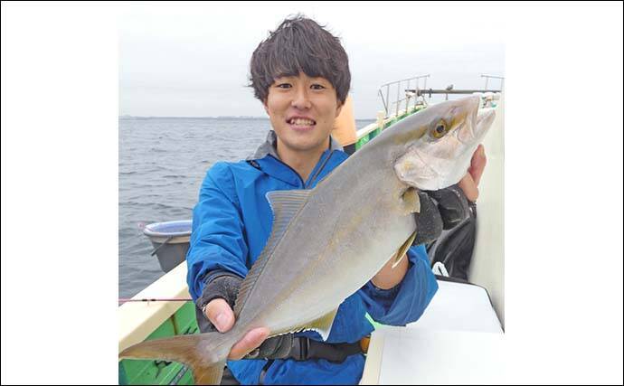 相模湾のLT五目釣りでイナダ52cm＆カンパチ48cm浮上！【神奈川】根魚も登場で多彩な魚種を手中